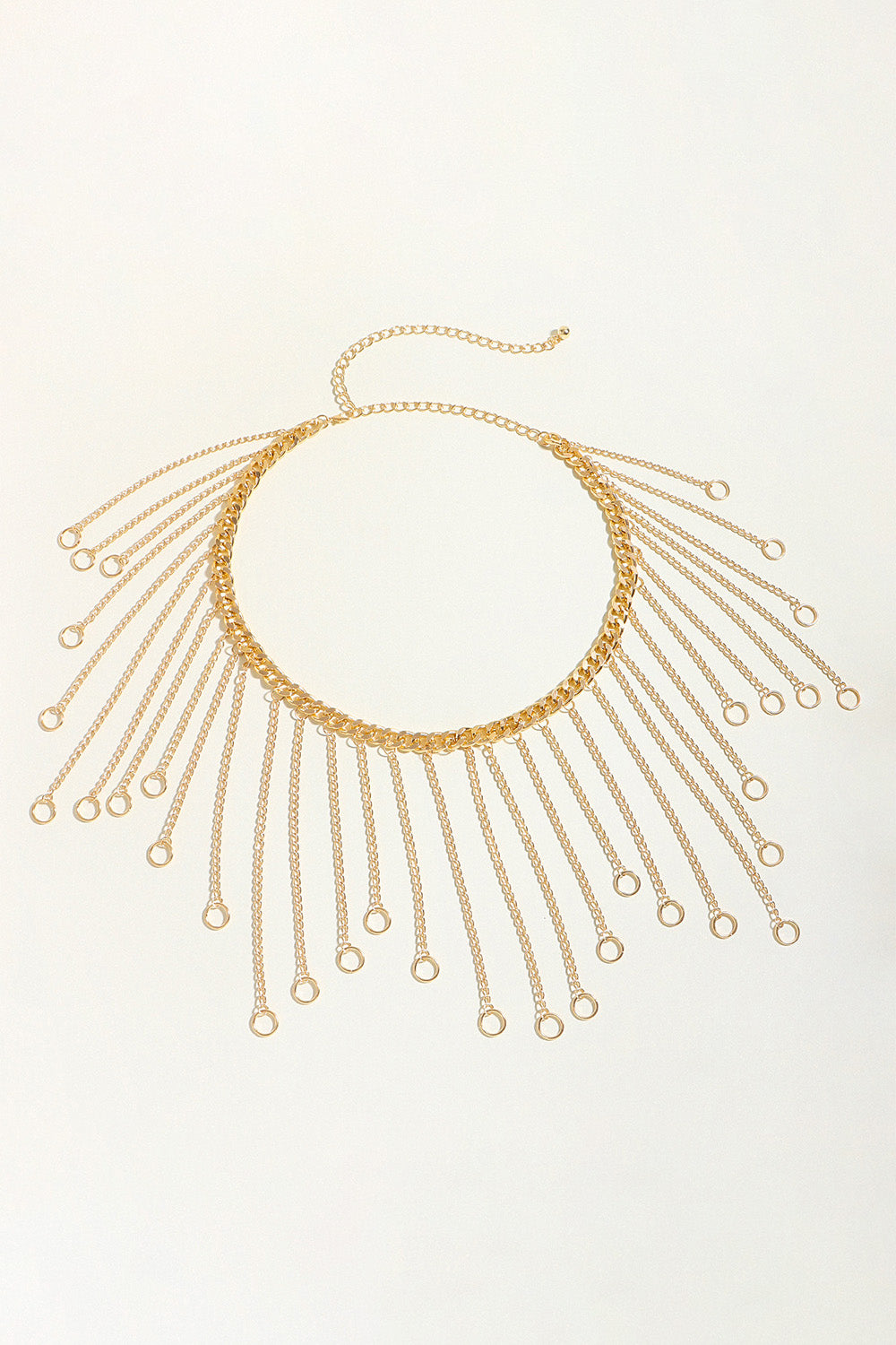 Fringe Chain Alloy Belt Easy Apparels