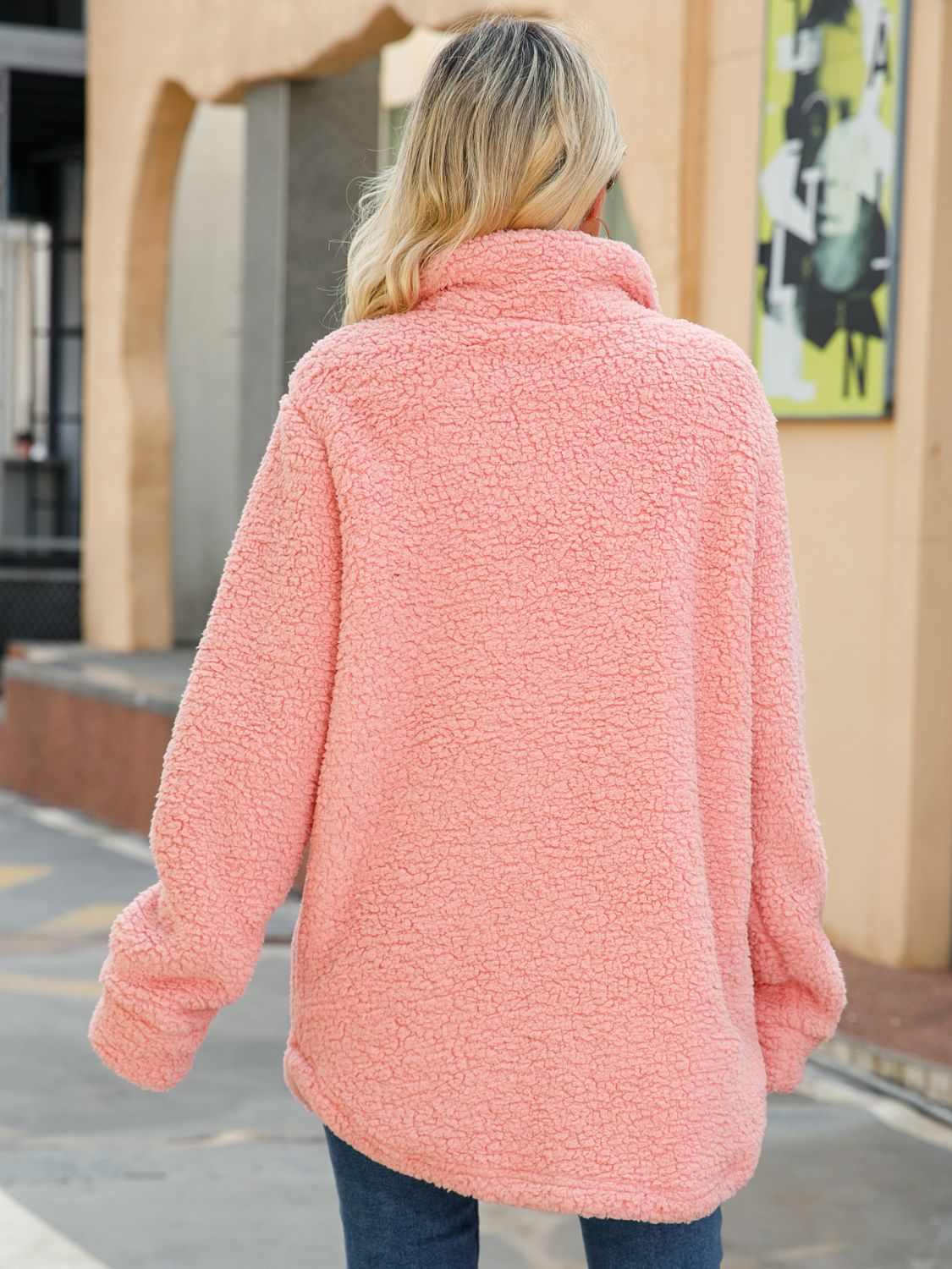 Button Down Collared Coat Easy Apparels