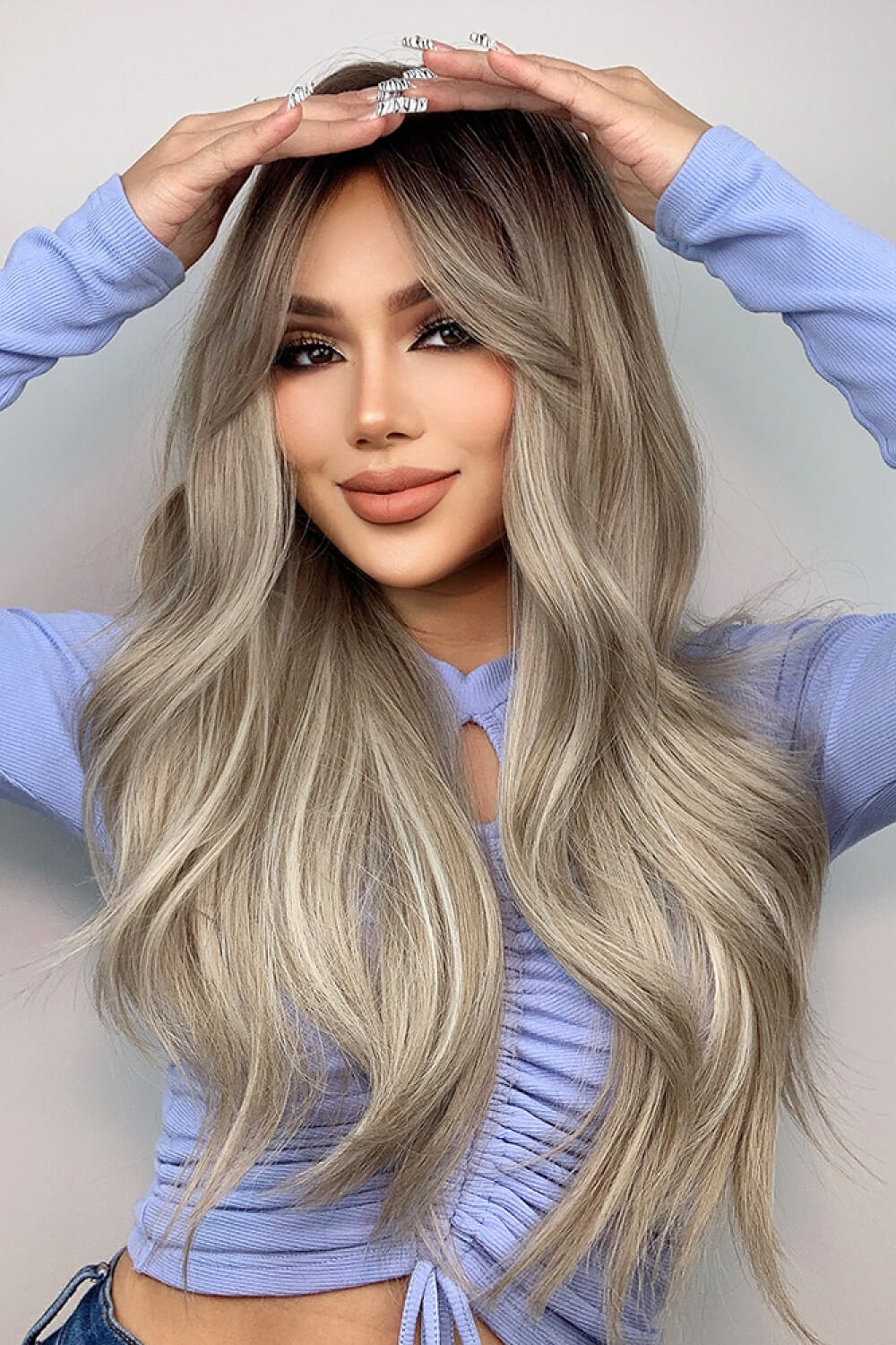 Full Machine Long Wave Wigs 26'' Easy Apparels