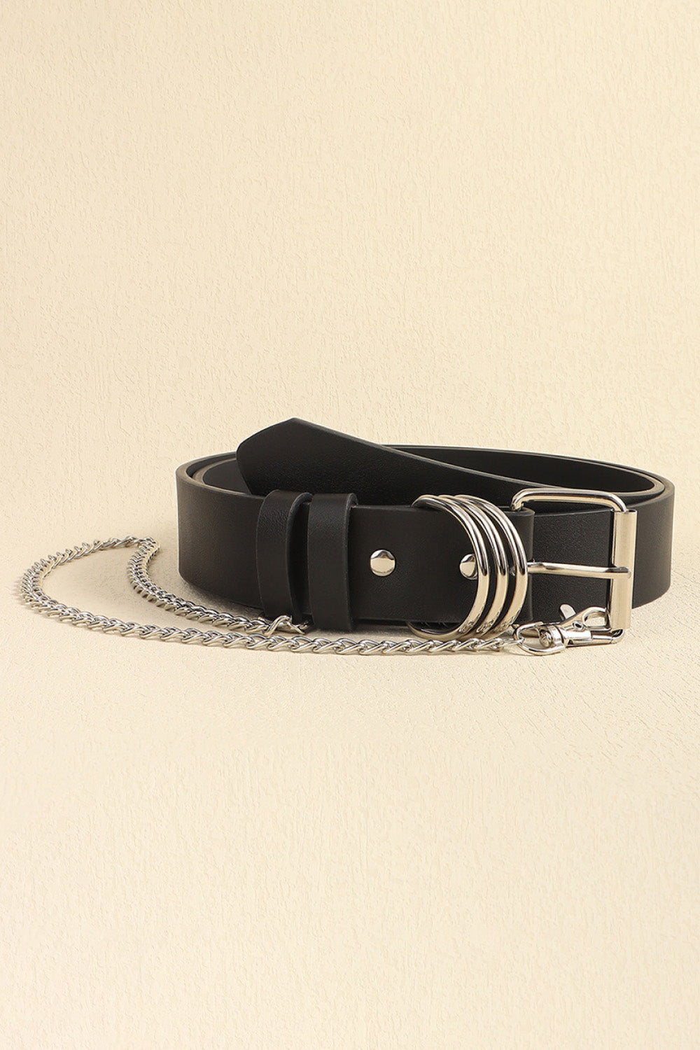 PU Leather Alloy Chain Belt Easy Apparels