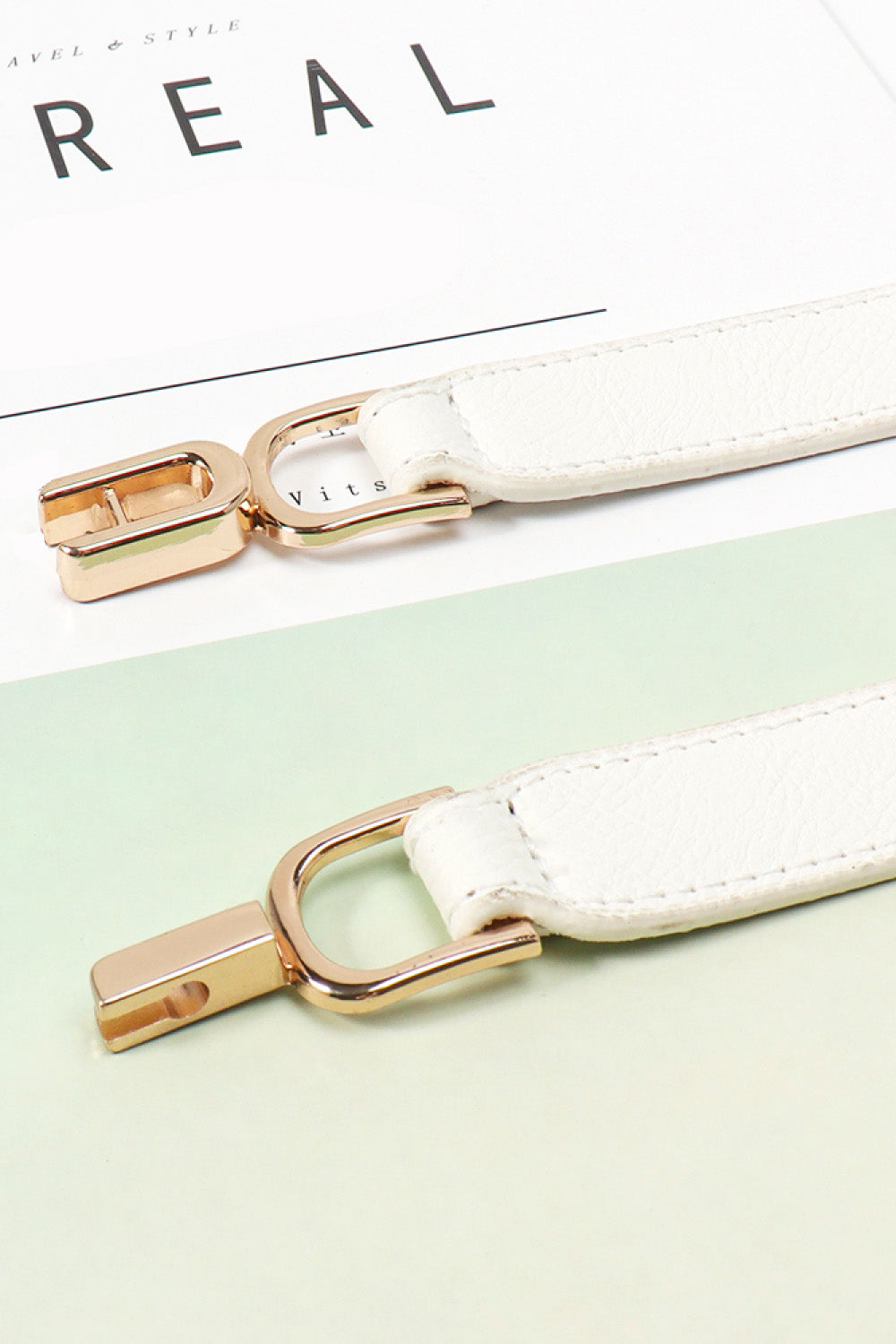 Alloy Buckle Elastic Belt Easy Apparels