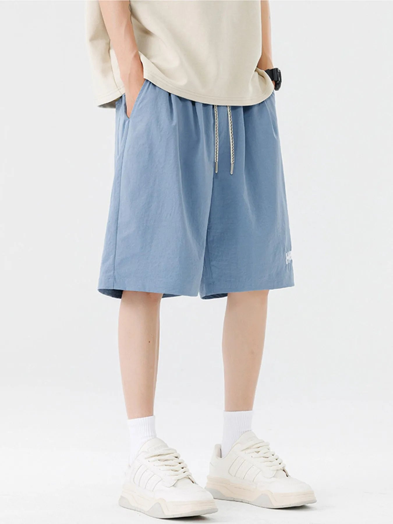Men's Plus Size Casual Drawstring Basketball Shorts Easy Apparels