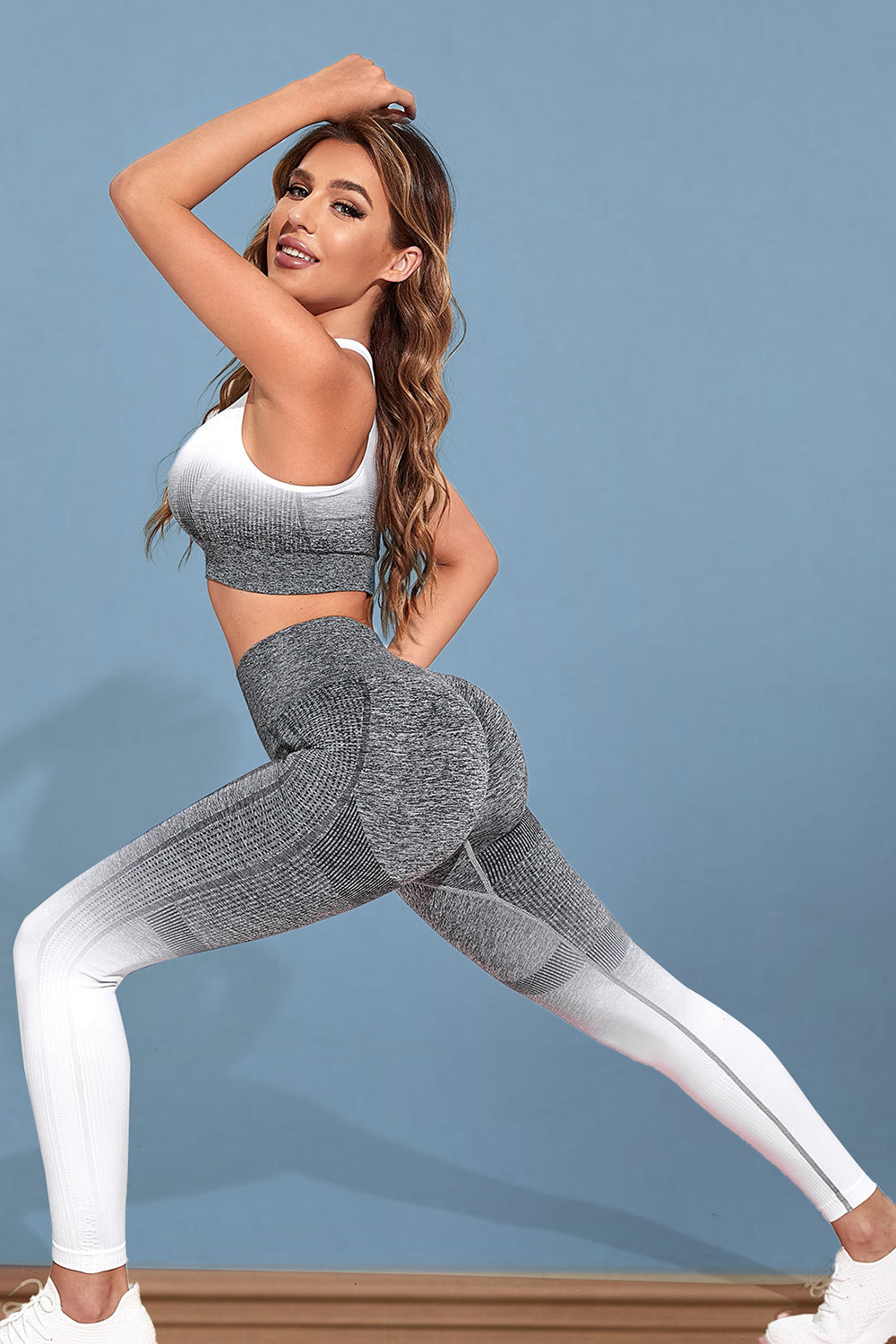 Gradient Sports Tank and Leggings Set Easy Apparels