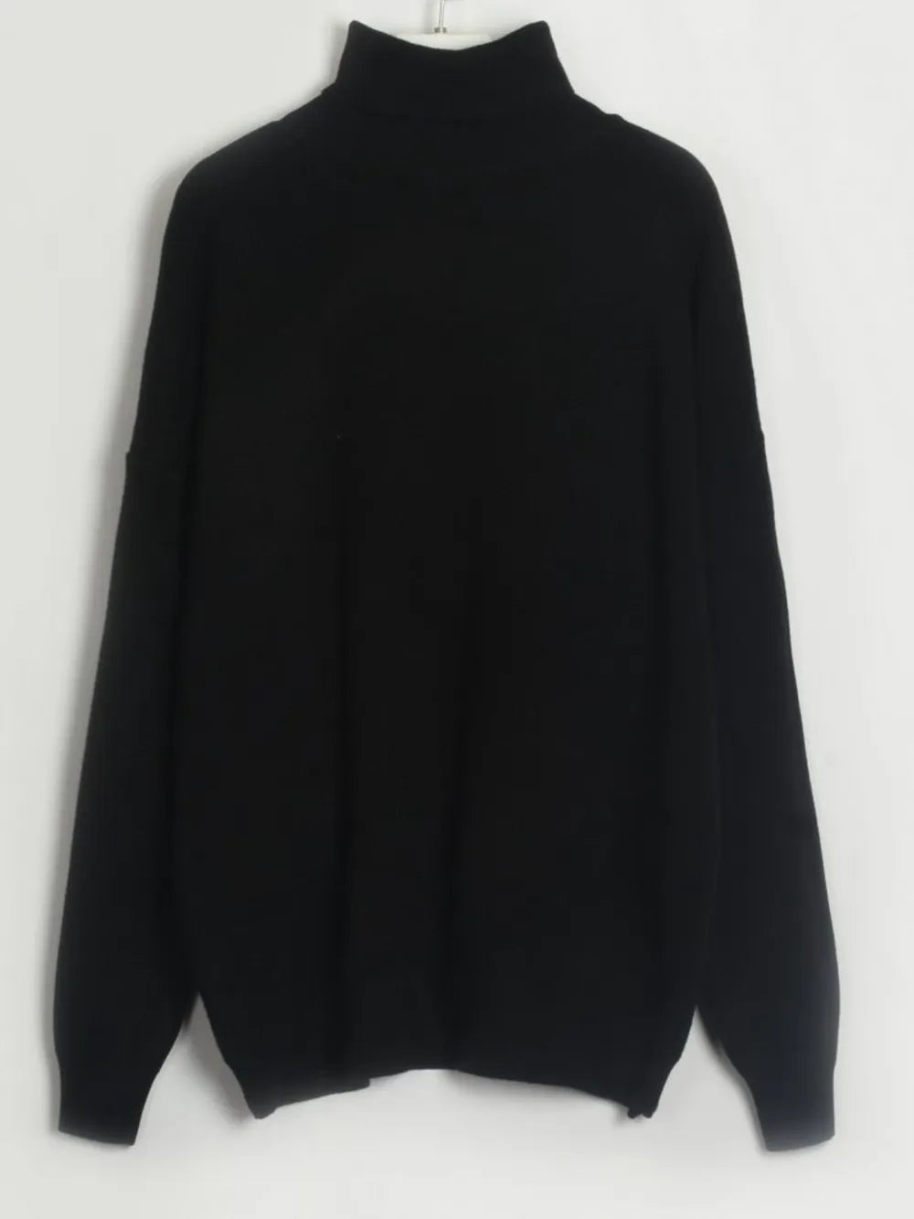 Turtleneck Long Sleeve Top and Drawstring Pants Sweater Set Easy Apparels