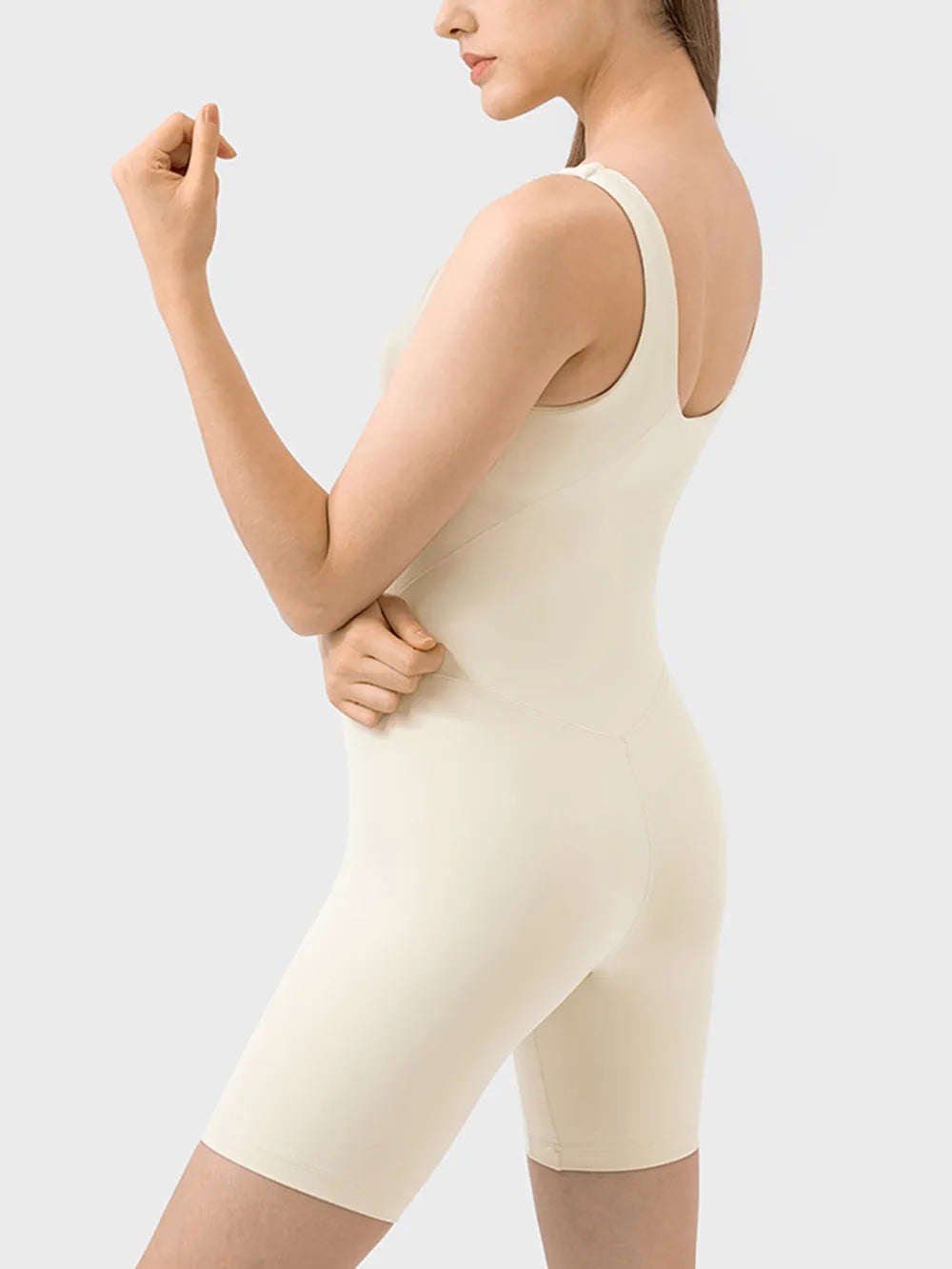 Millennia Wide Strap Active Romper Easy Apparels