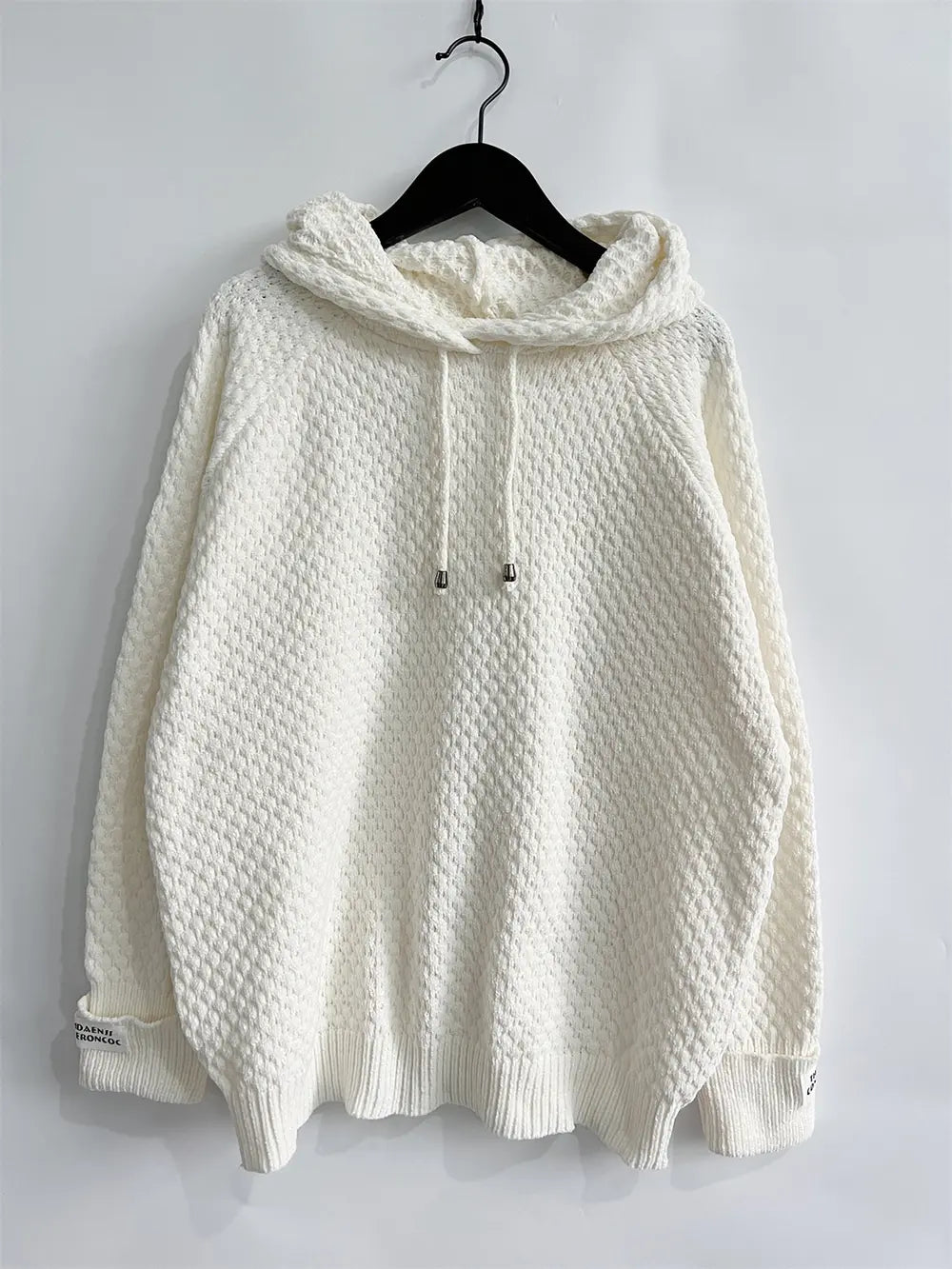 Drawstring Long Sleeve Hooded Sweater Easy Apparels