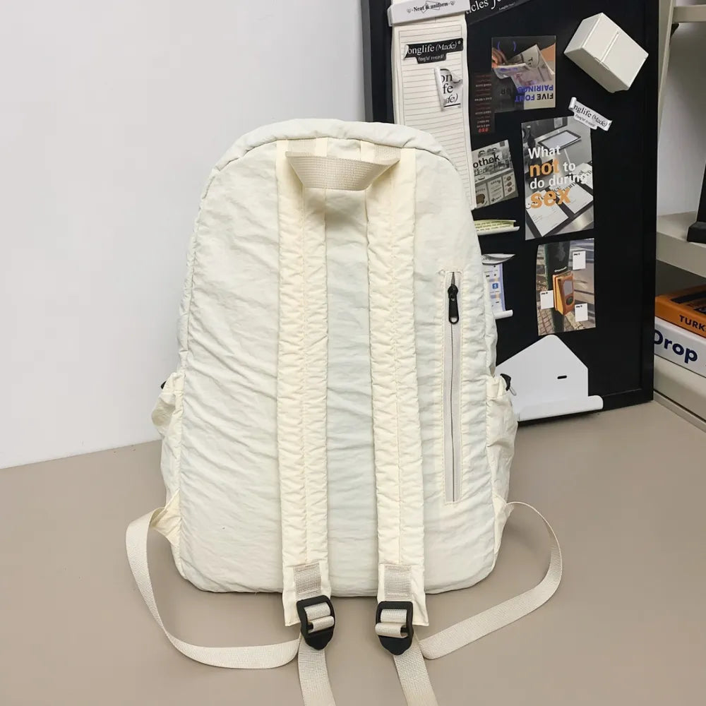 Drawstring Nylon Backpack Bag Easy Apparels