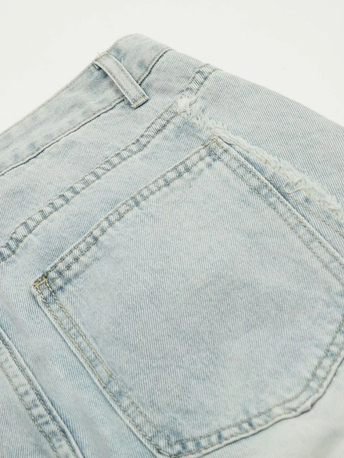 Men's Wide Leg Cargo Denim Shorts Easy Apparels