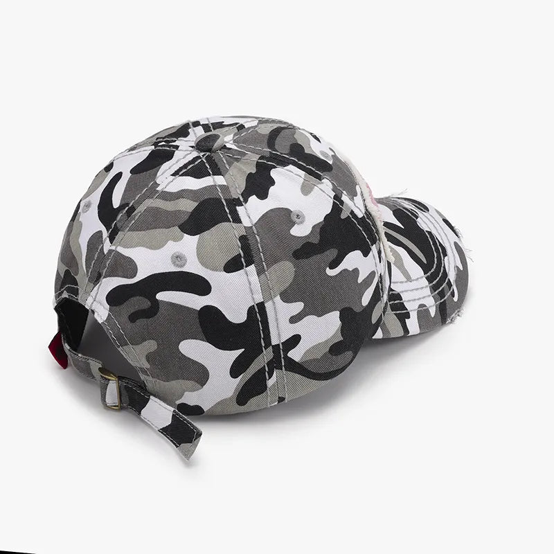 Letter Adjustable Cotton Baseball Cap Easy Apparels