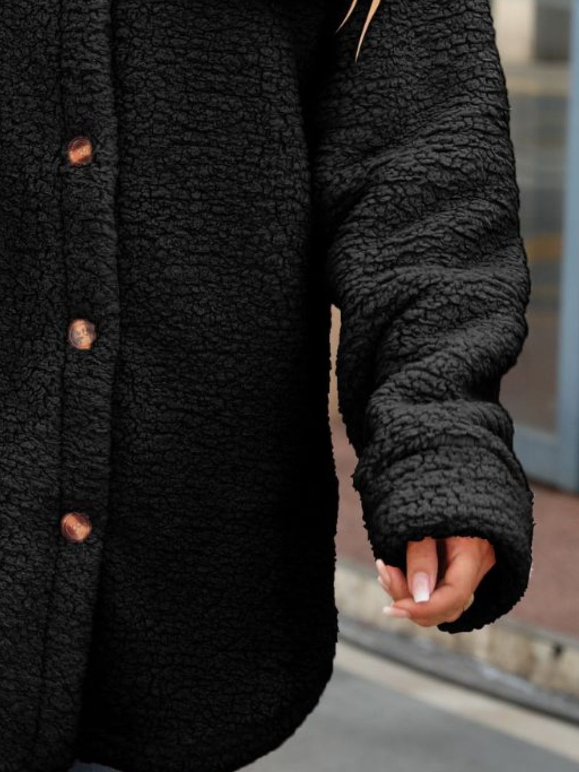 Button Down Collared Coat Easy Apparels