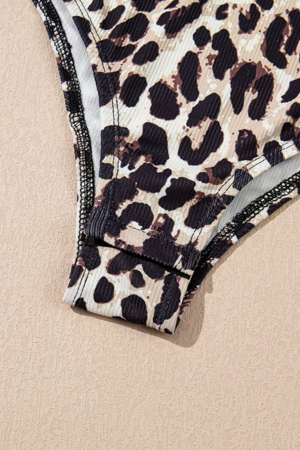 Trendsi Leopard Sleeveless Bodysuit