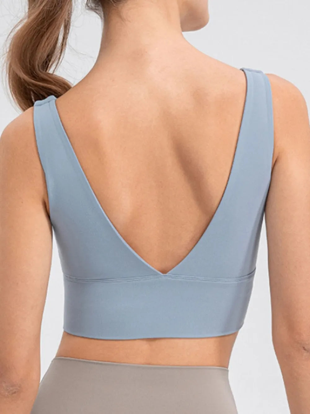 Scoop Neck Wide Strap Active Tank Easy Apparels