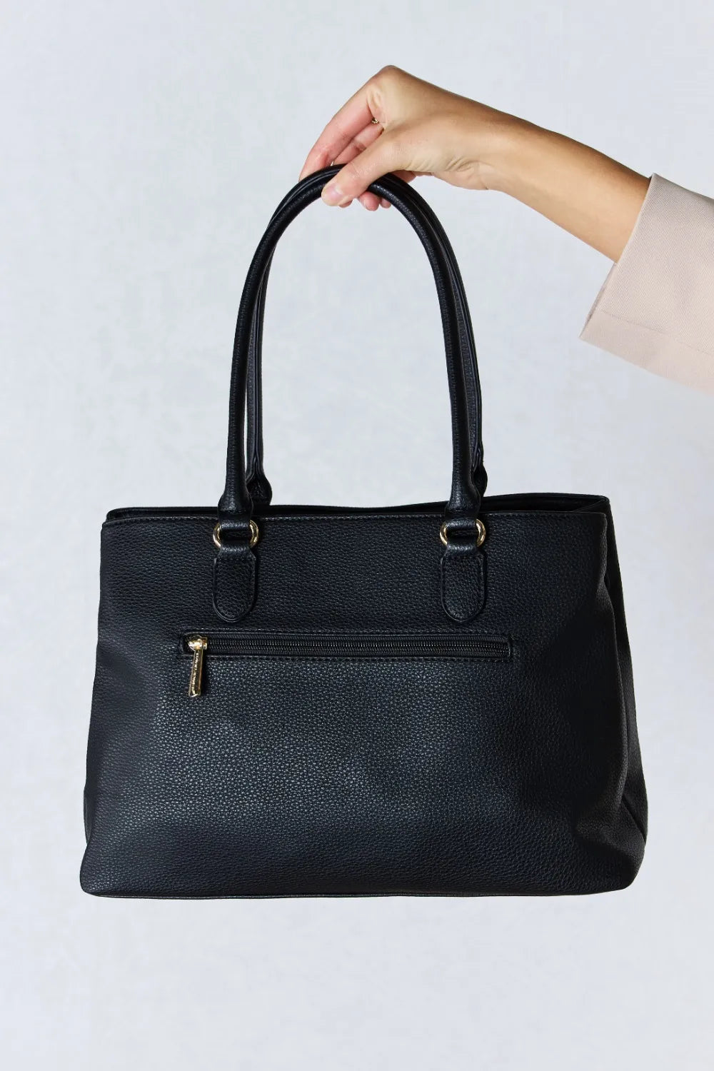 David Jones Structured Leather Handbag Easy Apparels