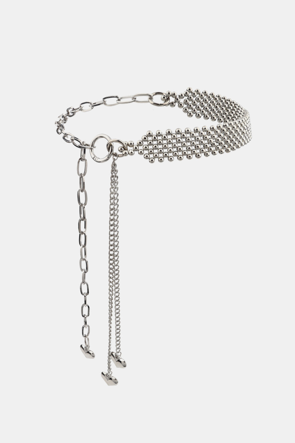 CCB Bead Heart Charm Belt Easy Apparels