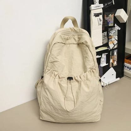 Drawstring Nylon Backpack Bag Easy Apparels