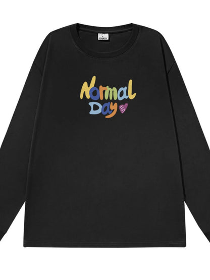 Trendsi Normal Day Long Sleeve T-Shirt
