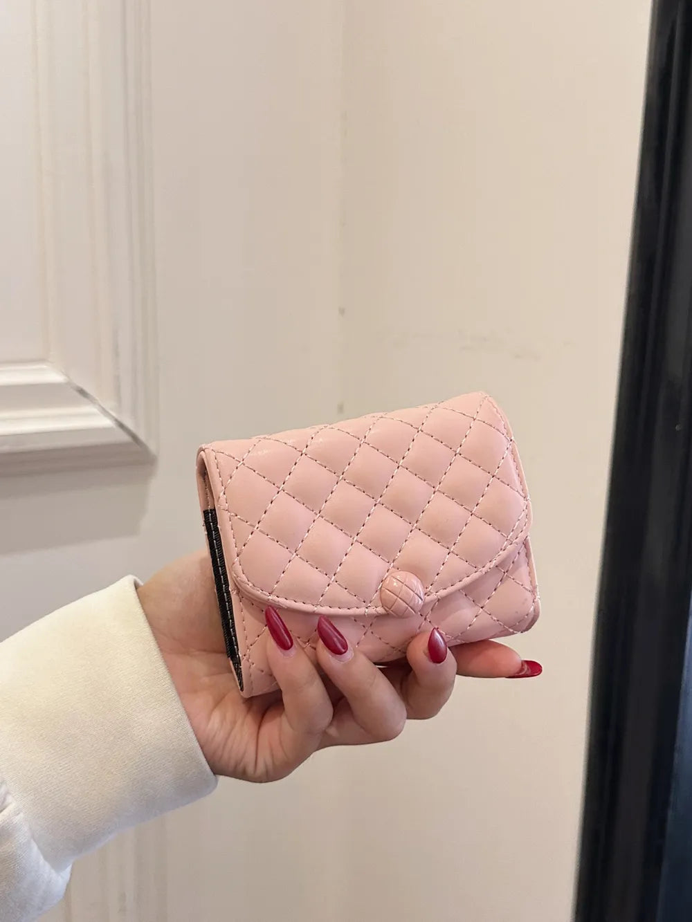 PU Leather Solid Color Wallet Easy Apparels