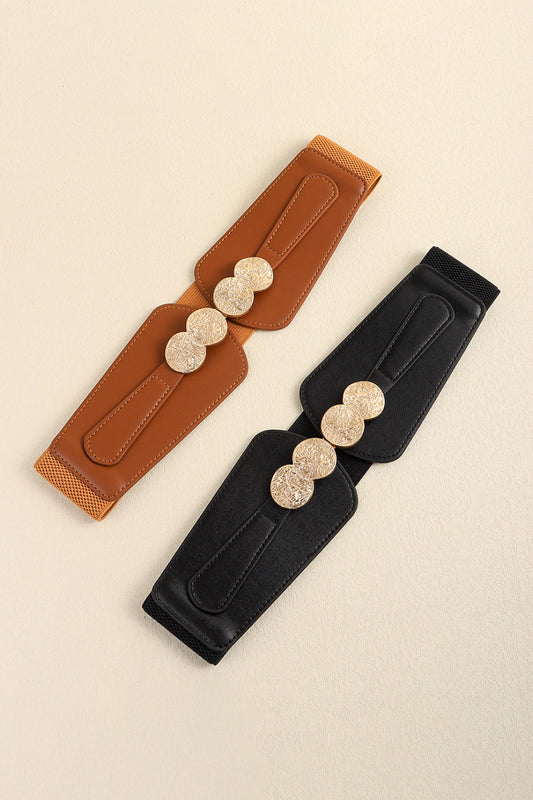 Alloy Buckle Elastic Belt Easy Apparels