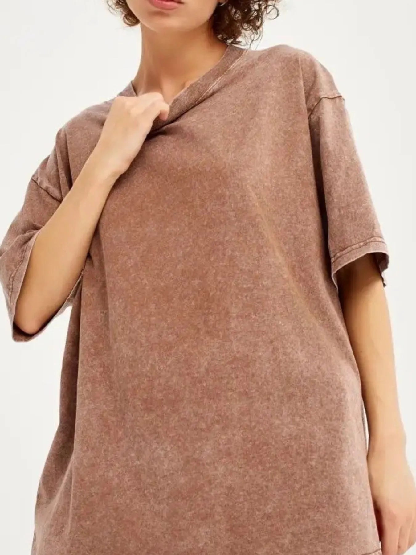Trendsi Round Neck Short Sleeve T-Shirt