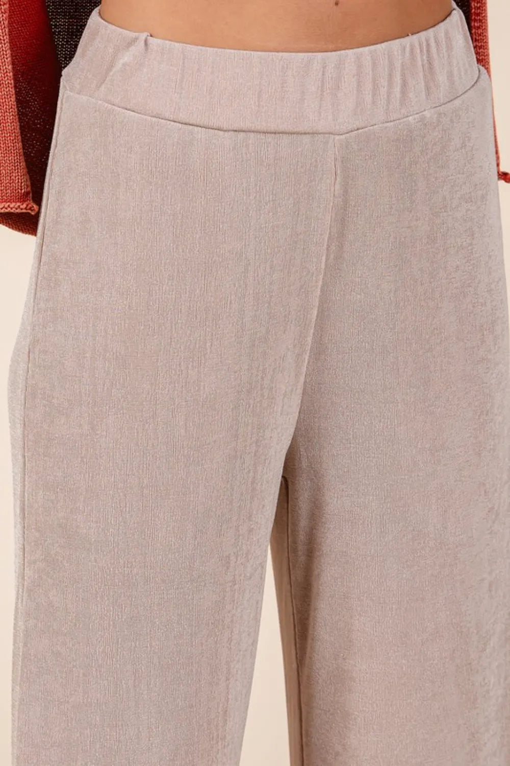 Mittoshop Elastic Waist Pants with Side Pockets Easy Apparels