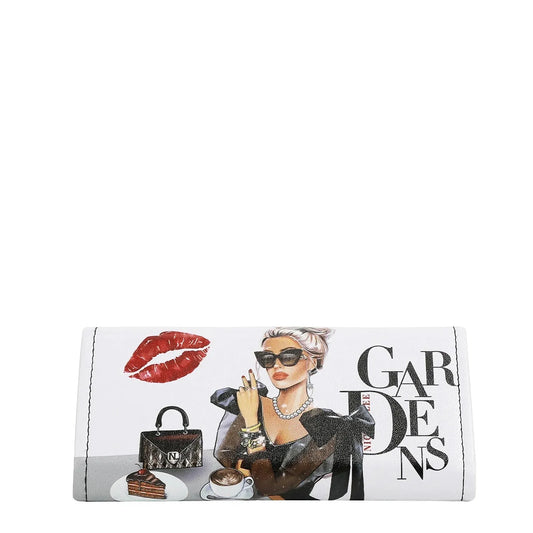 Nicole Lee USA Foldable Glasses Case LADY IN BLACK One Size Easy Apparels