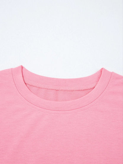 Trendsi Lace Detail Flounce Sleeve Sweatshirt