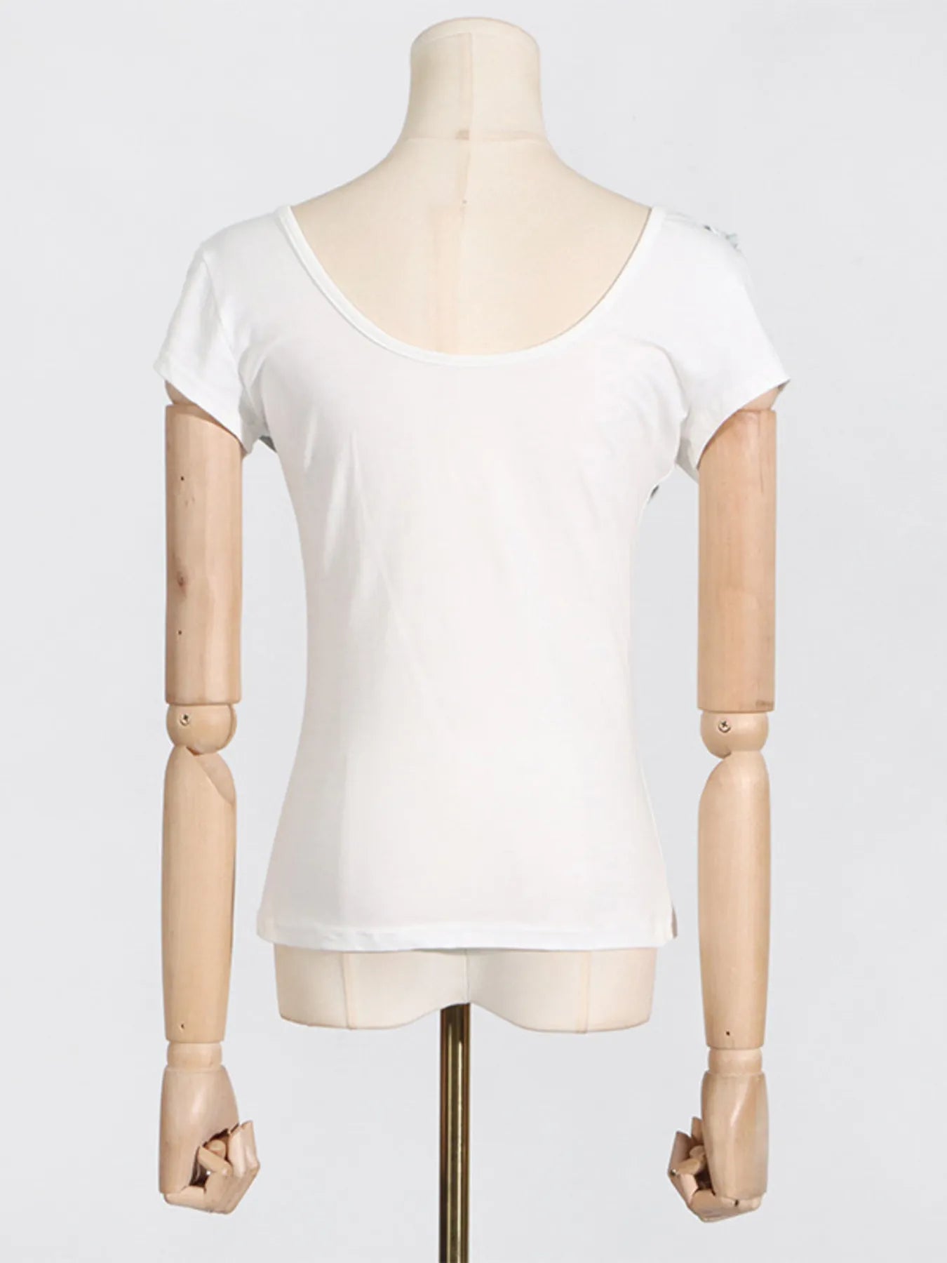 Trendsi Ruffled Round Neck Top