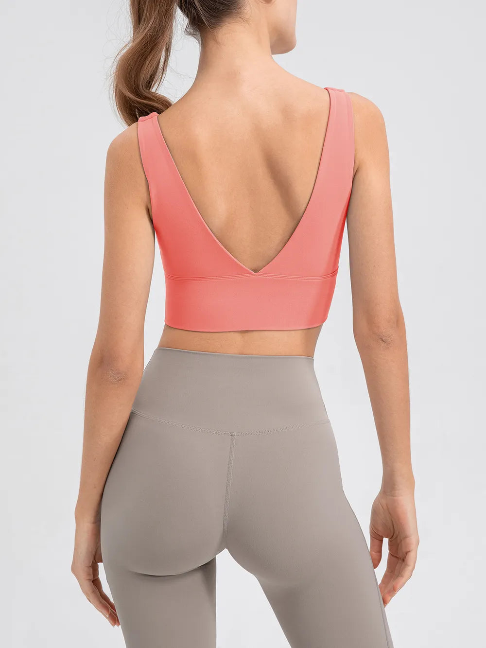 Scoop Neck Wide Strap Active Tank Easy Apparels