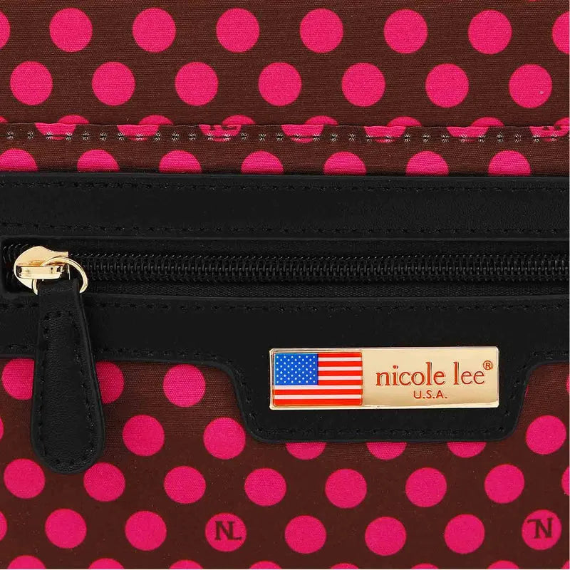 Nicole Lee USA Nylon Multifunctional Bucket Backpack Easy Apparels