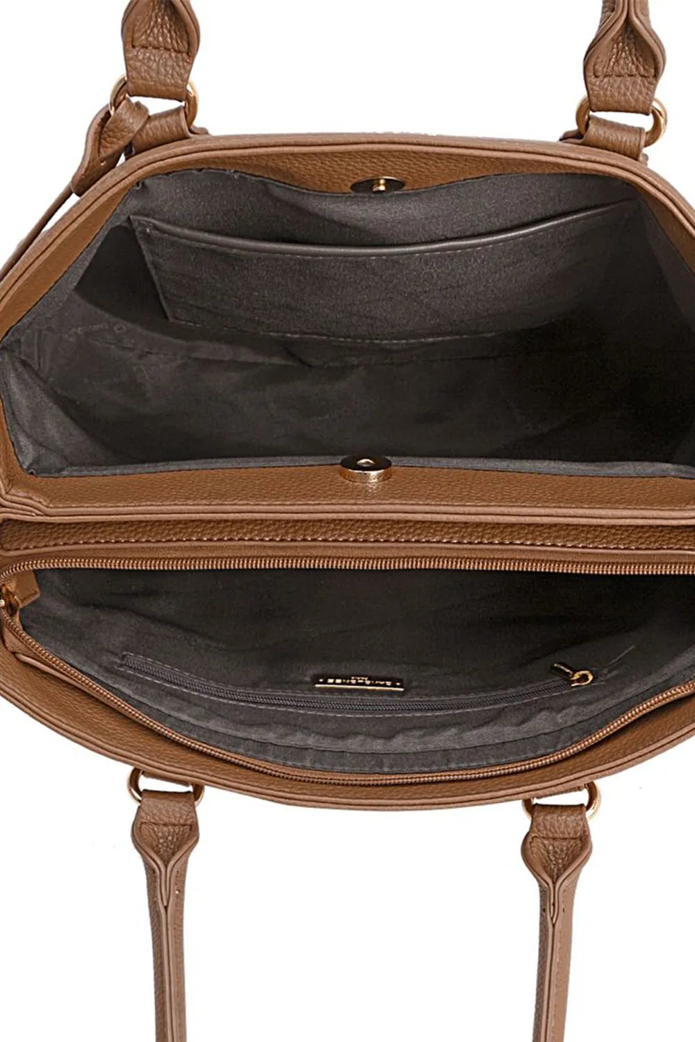 David Jones Structured Leather Handbag Easy Apparels