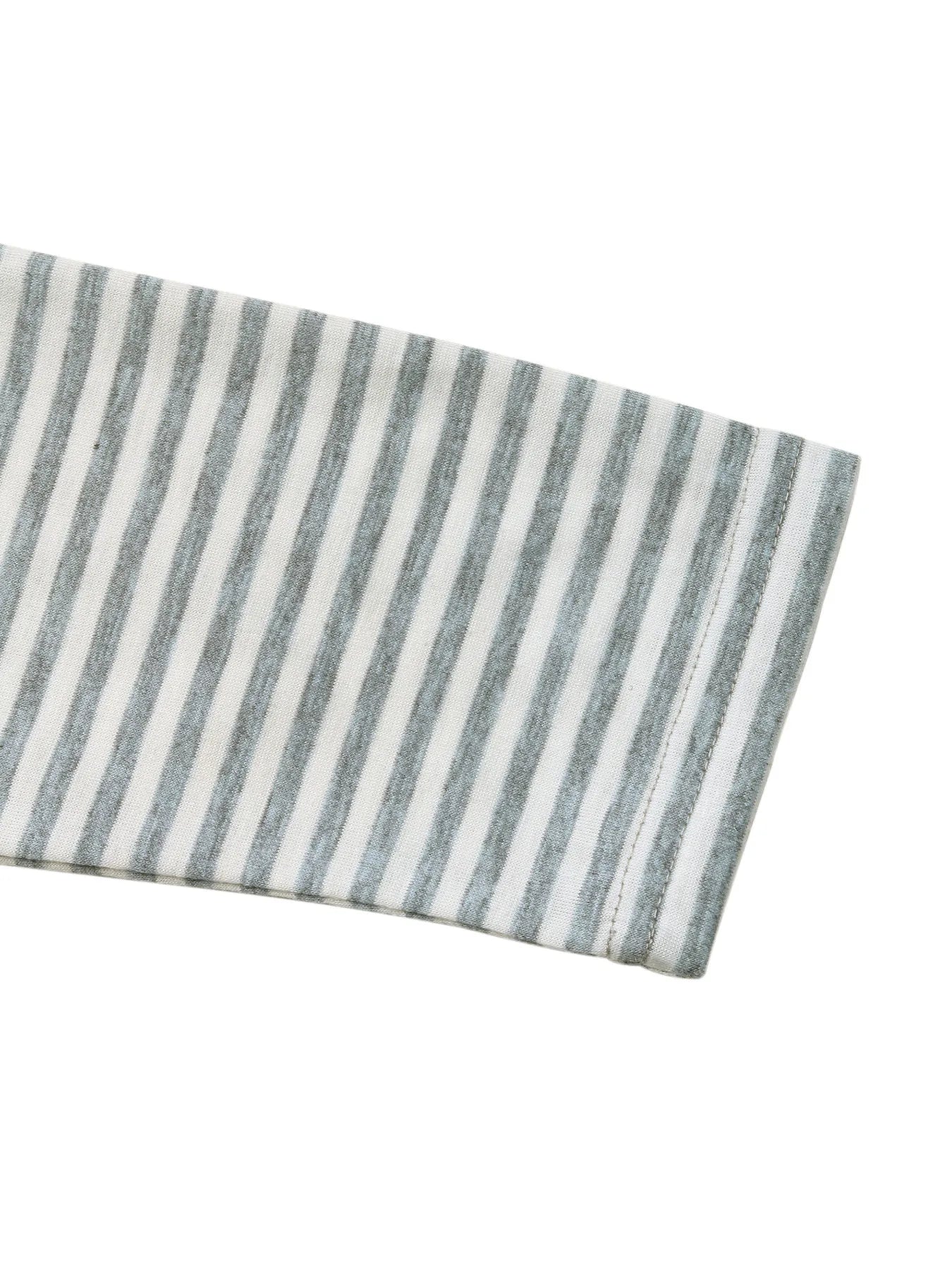 Trendsi Striped Long Sleeve Casual T-Shirt