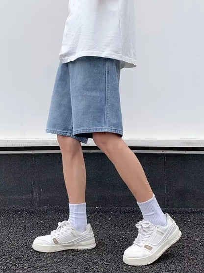 Men's Full Size Relaxed Fit Denim Shorts Plus Size Easy Apparels