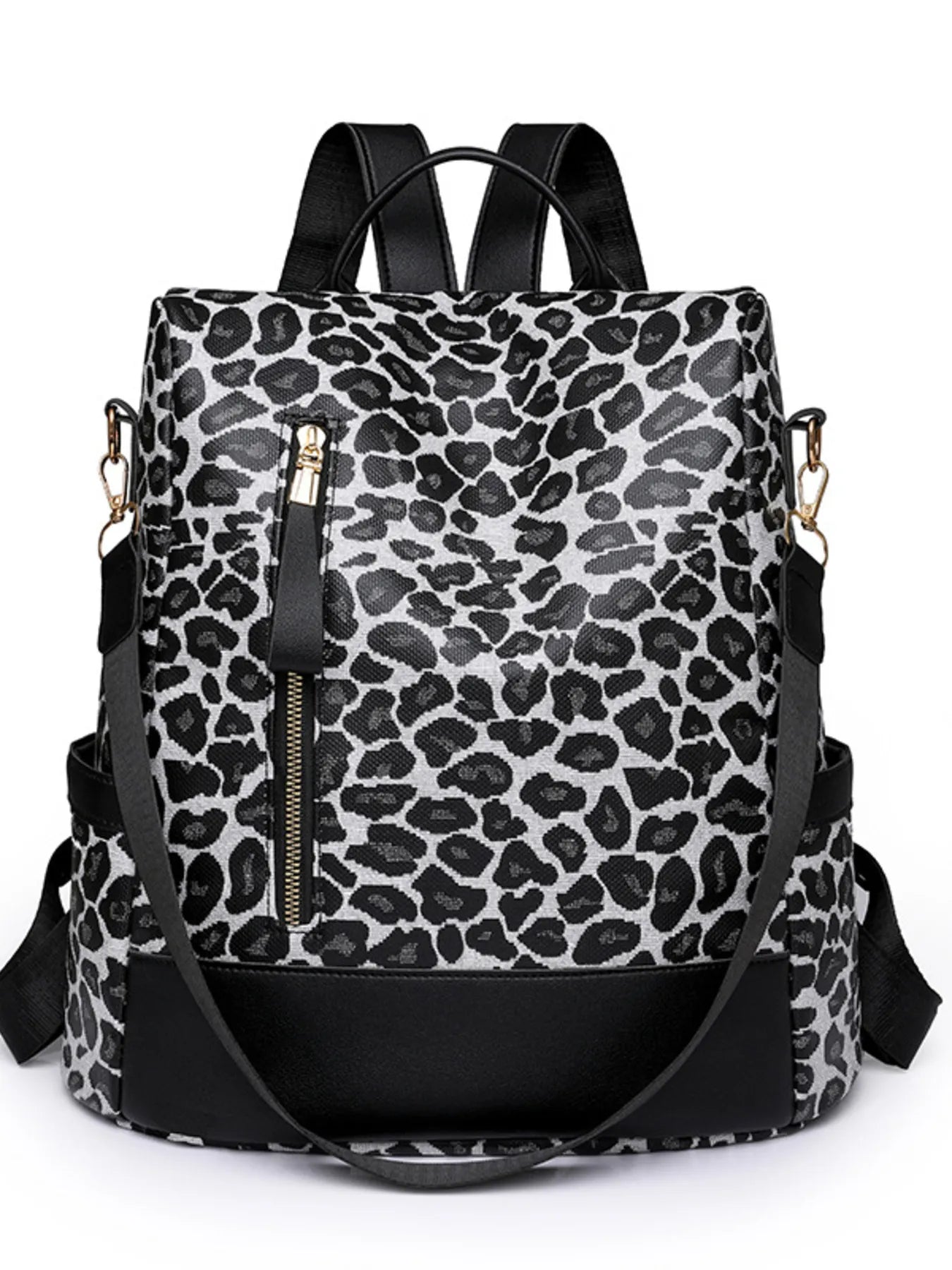 Leopard Print Backpack Bag Easy Apparels