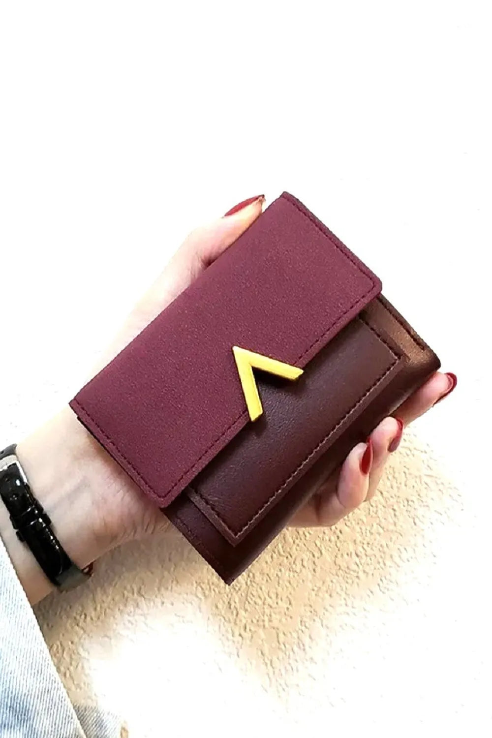 Zenana Compact Trifold Wallet Easy Apparels