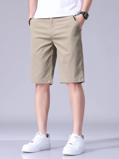 Men's Casual Shorts with Pockets Khaki Easy Apparels