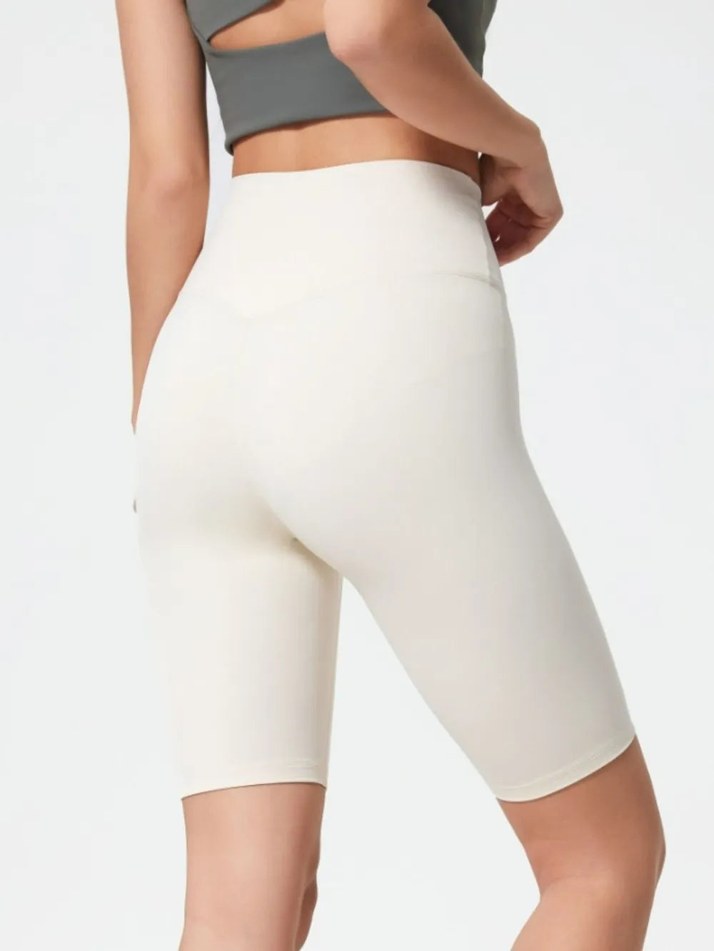 Millennia High Rise Wide Waistband Active Shorts Easy Apparels