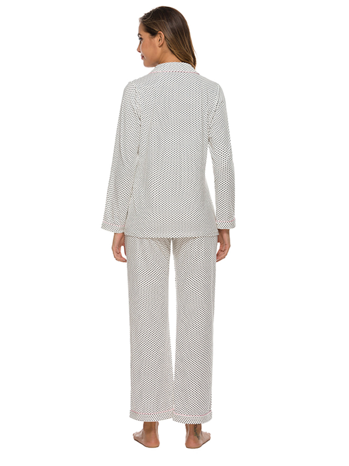 Collared Neck Loungewear Set with Pocket Easy Apparels