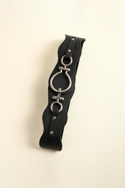 PU Leather Zinc Alloy Buckle Belt Easy Apparels
