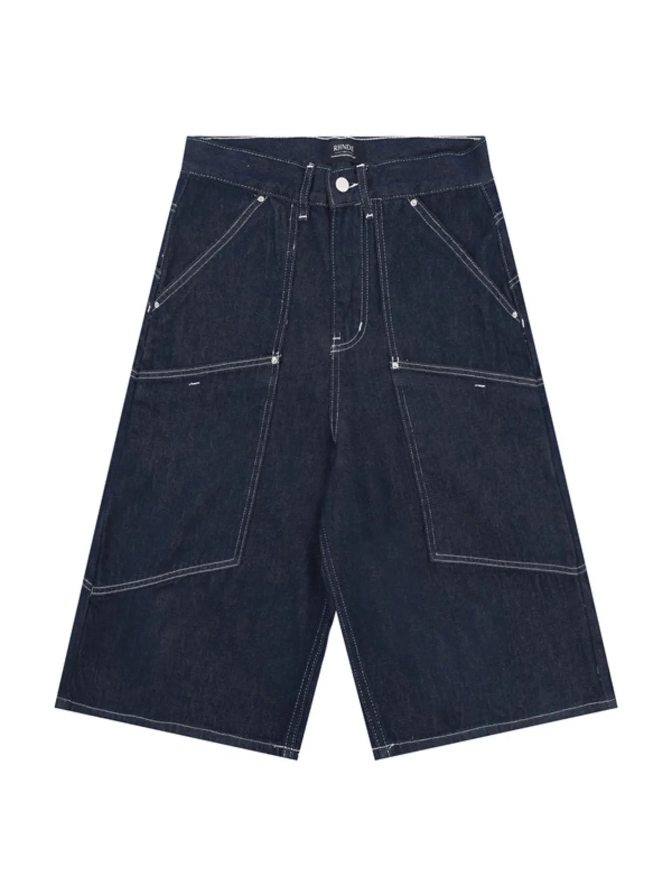 Men's Wash Cargo Denim Shorts Easy Apparels