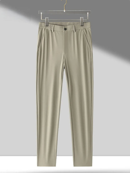 Men's Plus Size Wide Leg Pants Khaki Easy Apparels