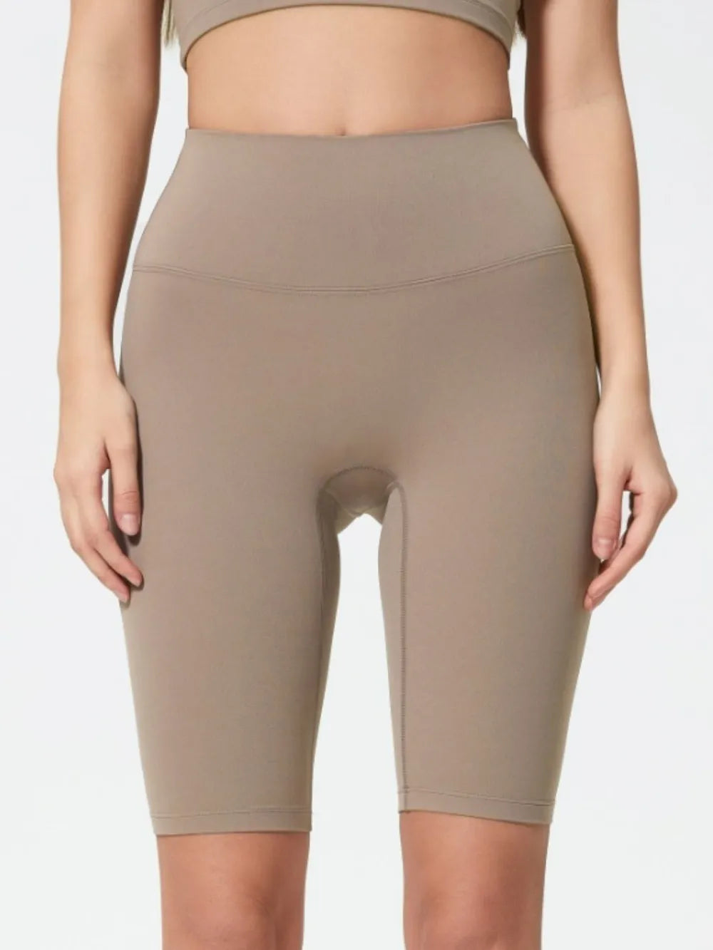 Millennia High Rise Wide Waistband Active Shorts Easy Apparels