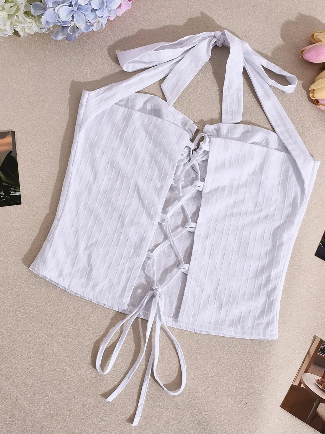 Trendsi Halter Neck Cami Top