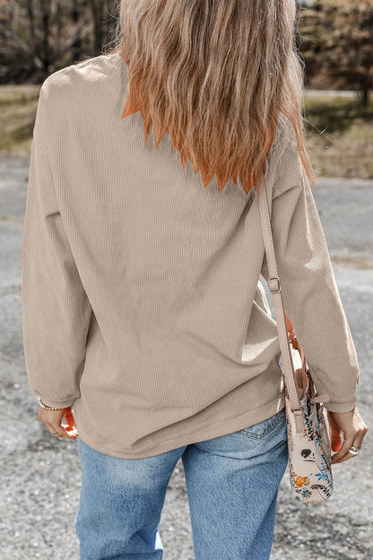 Trendsi Cowgirl Graphic Long Sleeve Sweatshirt