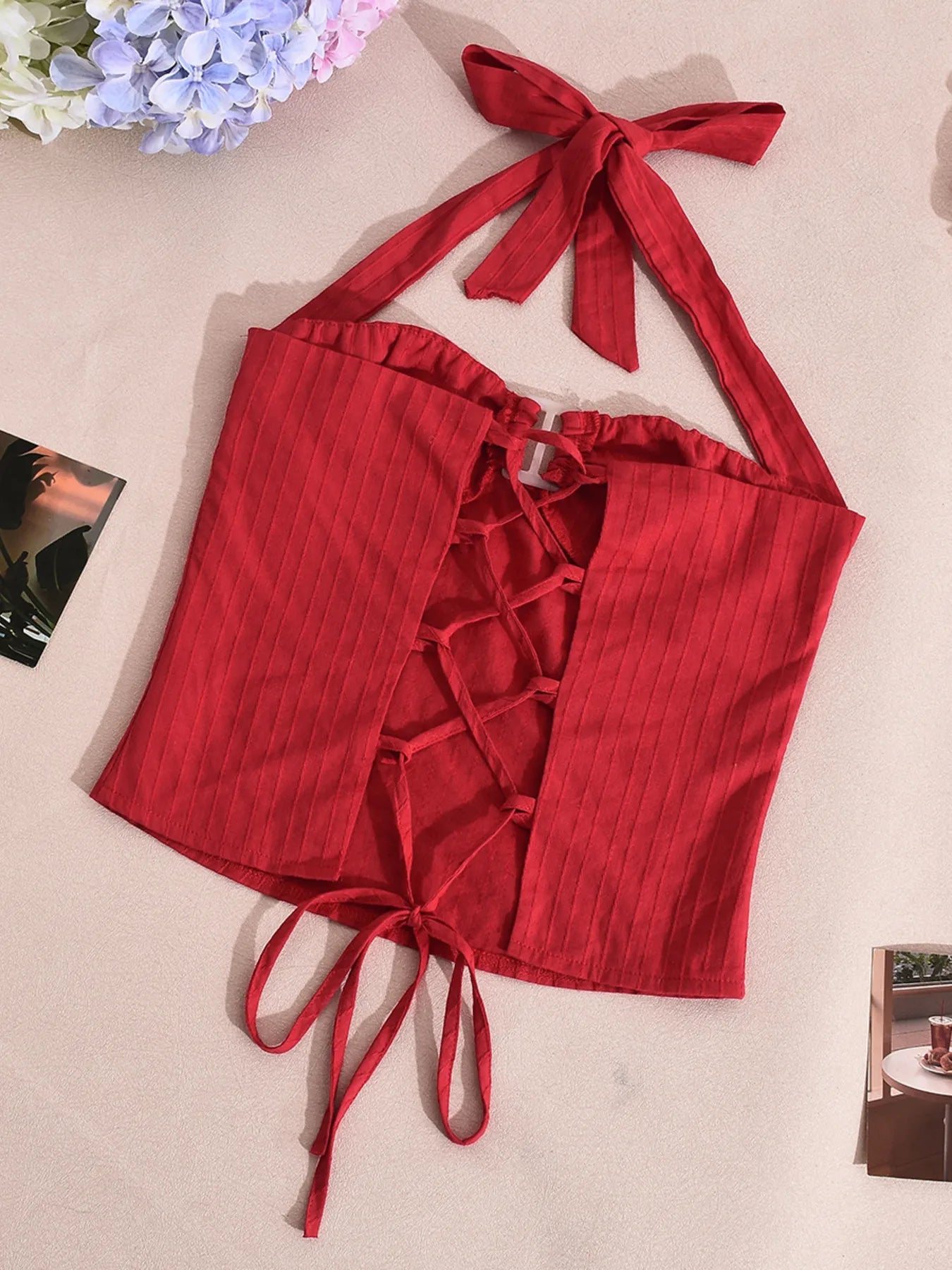 Trendsi Halter Neck Cami Top