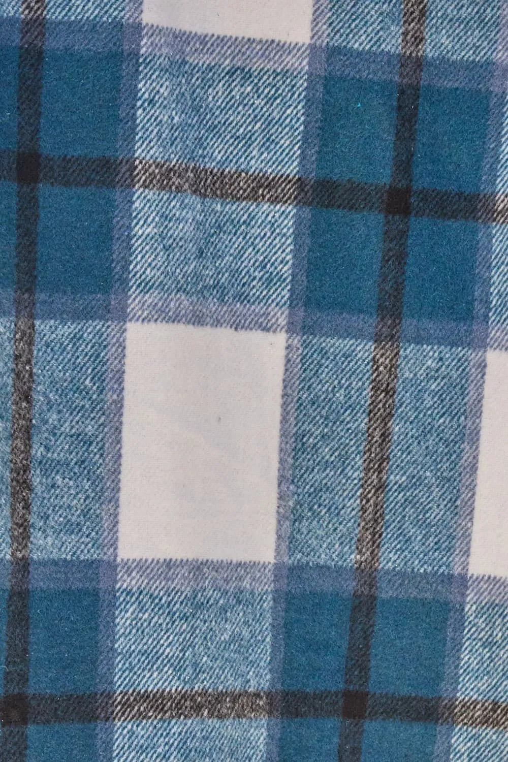 Double Take Full Size Plaid Button Up Lapel Collar Coat Easy Apparels
