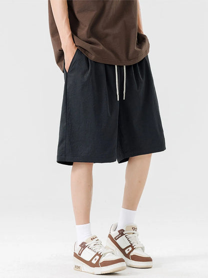 Men's Plus Size Casual Drawstring Basketball Shorts Easy Apparels