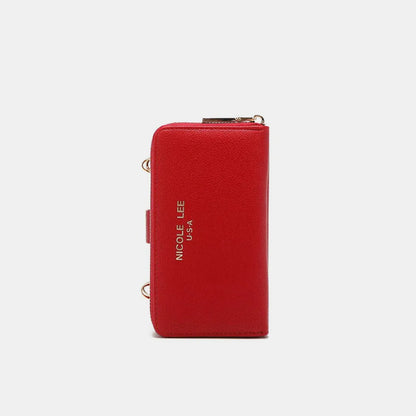 Nicole Lee USA 2 Piece Phone Case Crossbody Wallet Easy Apparels