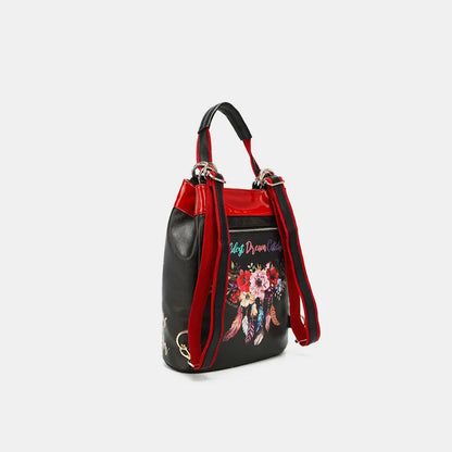 Nicole Lee USA Multifunctional Bucket Bag Backpack Easy Apparels