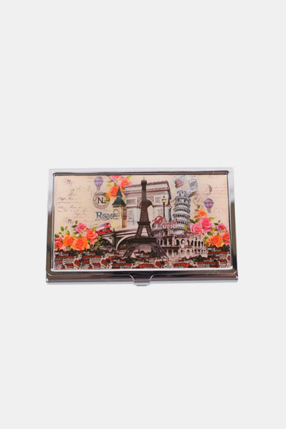 Nicole Lee USA Printed Business Card Case Europe One Size Easy Apparels