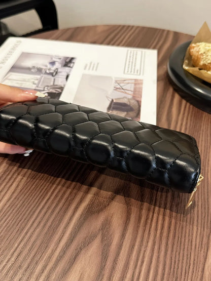 PU Leather Solid Color Wallet Easy Apparels